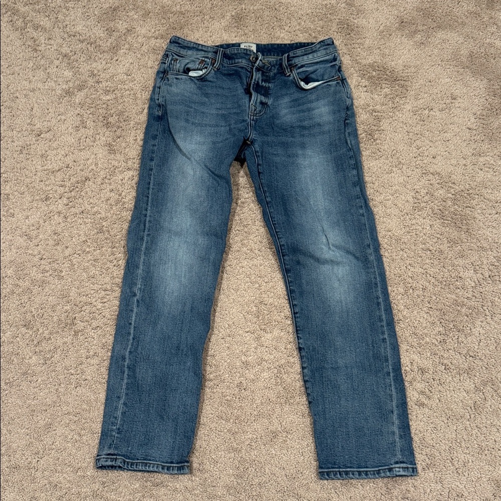 Straight Selvedge Denim - Light Wash